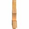 Ekena Millwork Redmond Rough Sawn Timber Gable Bracket, Western Red Cedar, 72"W x 27"H x 4"D x 6"F, 9/12 Pitch GBW072X27X0406RED00RWR - alternate 2